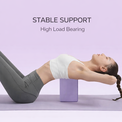 High-Density Yoga Block – Improve Flexibility & Stability | Non-Slip Support Brick🔥